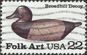 # 2138 USED BROADBILL DECOY