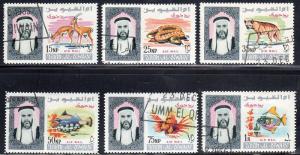 Umm-al-Qiwain C1-6 - CTO-H - Animals - scv $1.20