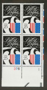 2421 MNH Plate Block