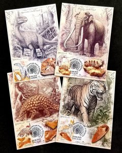 Malaysia Fossil Discovery 2025 Dinosaur Elephant Tiger Prehistoric (maxicard)