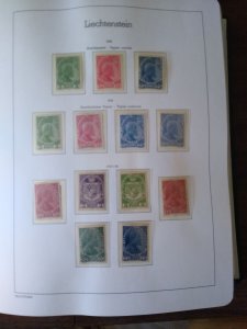 collection in album Liechtenstein to 2005 EU: CV $9527