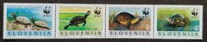 Slovenia WWF Tortoise 1996 Turtle Reptiles Fauna (stamp) MNH