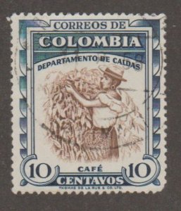 Colombia - Scott# 684 Coffee worker