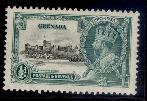 GRENADA GV SG145, ½d black & green, M MINT.