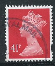 GB Machin 41p QE II  SG Y1714  Fine Used