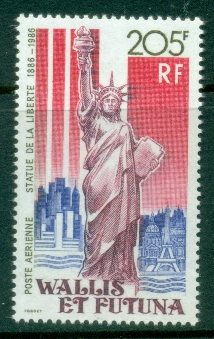 Wallis & Futuna 1986 Statue of Liberty Centenary MUH