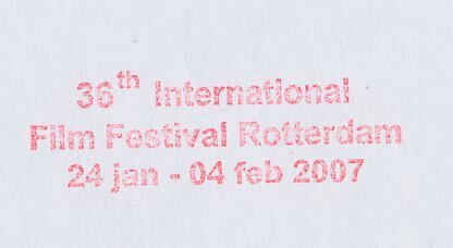 Meter top cut Netherlands 2006 36th International Film Festival Rotterdam