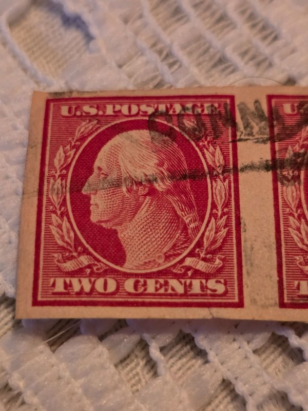 Washington 2cent red