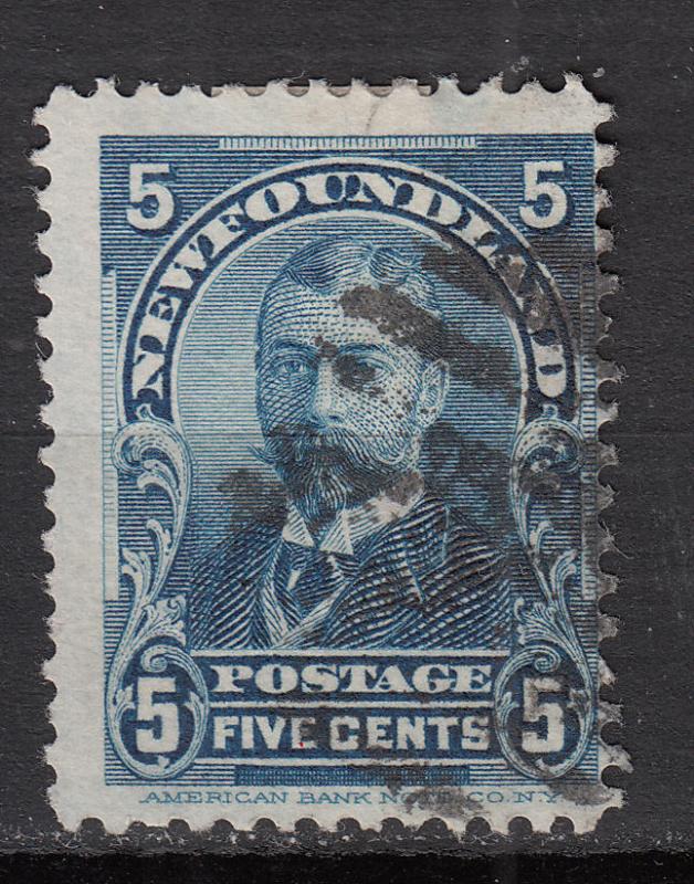 Newfoundland - 1899 5c Duke George V  Sc# 85 (2023)