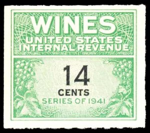 U.S. REV. WINES RE126  Mint (ID # 100039)