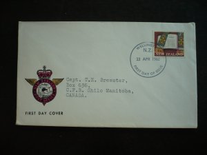 Postal History - New Zealand - Scott# 408 - First Day Cover
