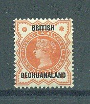 Bechuanaland sc# 40 mh cat value $3.25