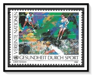 United Nations Vienna #85 Health In Sports - Neiman Paintings MNH