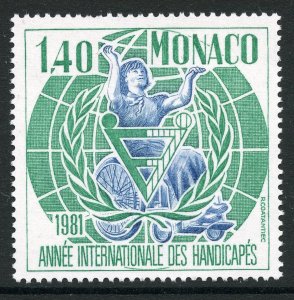 Monaco # 1281, Mint Never Hinge.