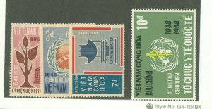 Vietnam/North (Democratic Republic) #298-300/326 Unused Single