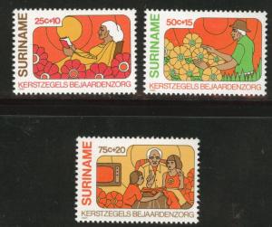 Suriname Scott B276-278 MNH** 1980  semi-postal set