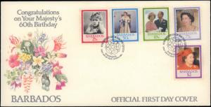 Barbados, Worldwide First Day Cover, Royalty