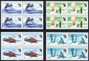 British Antarctic Territory Sc# 20-23 MNH Block/4 1969 Scientific Work 35th