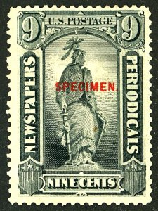 U.S. #PR14S MINT OG HR SPECIMEN