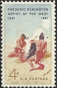 # 1187 MINT NEVER HINGED FREDERIC REMINGTON