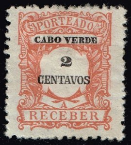 Cape Verde #J23 Postage Due; Unused (3Stars)