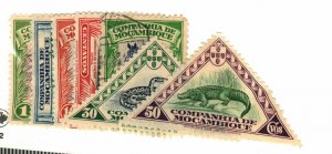 Mozambique Company #175-8 MH, 179 used, 180, 183 MH