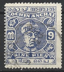 COLLECTION LOT 15561 COCHIN ANCHEL #79b 1946