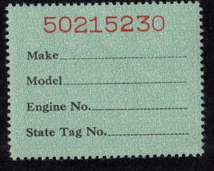 U.S. - RV43 - Very Fine - Never Hinged