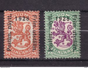 Finland 1928 Phil Exhibition  Overprint MH 15933