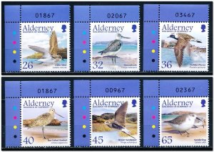 Alderney #256-261  Set of 6 MNH