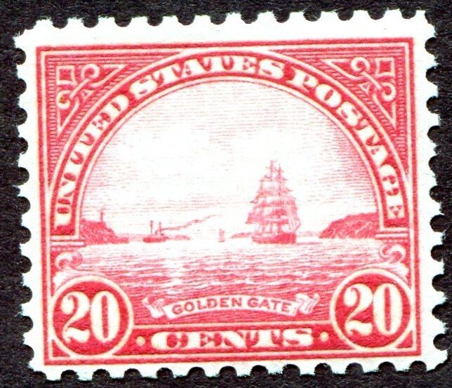 698 20c Golden Gate Mint Never Hinged