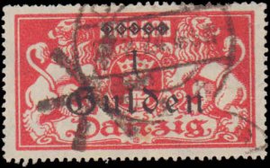 Danzig #156-164, Incomplete Set, 1923, Used