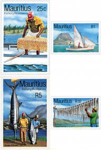 343046 MNH MAURICIO 1983 PESCA
