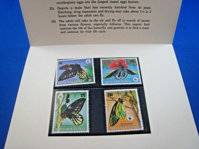 PAPUA NEW GUINEA  -  SCOTT # 697-700  STAMP PACK   MNH   (gg)