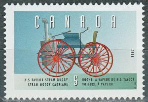 #1605a MNH Canada 1996 H. S. Taylor Steam Buggy (1867) 5¢