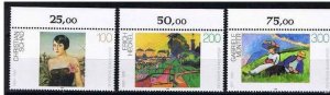 Germany 1994,Sc.#1863-5 MNH German paintings of the 20th century