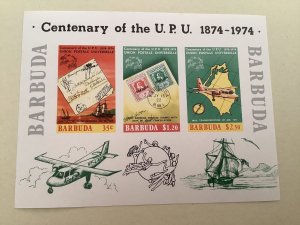 Barbuda Centenary of the U. P. U.  mint never hinged stamp sheet  Ref R50402