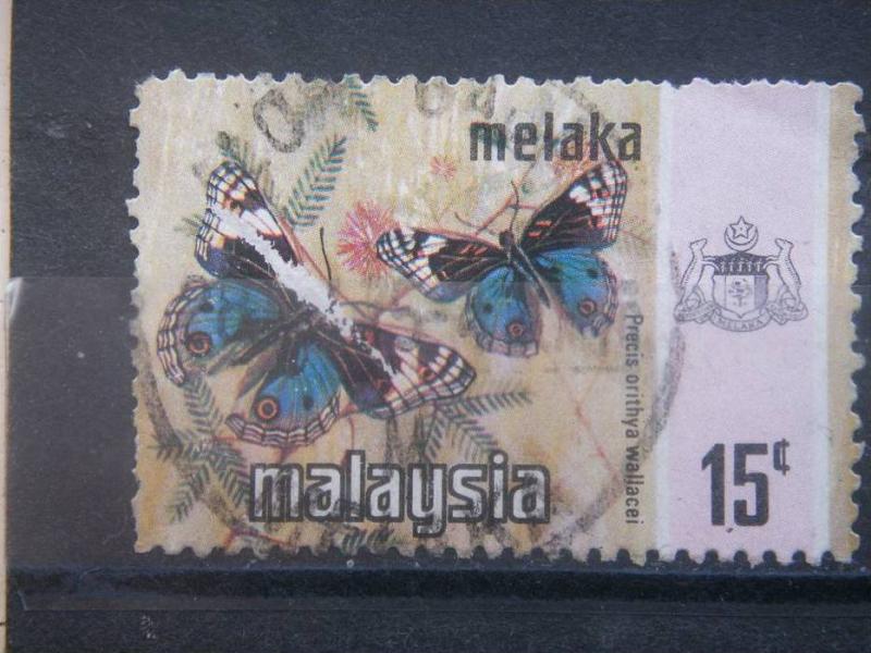 MALACCA, 1971, used 15c, Butterfly, Scott 79