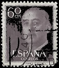 SPAIN   #822 USED (2)