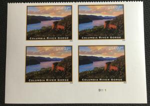US #5041 MNH Express Plate Block of 4 Columbia River Gorge