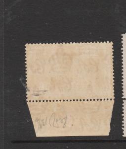 Fiji 1938 1 1/2d Die 1 MM SG 251 with Cylinder Number marginal