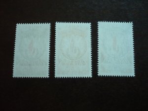 Stamps-France Unesco - Scott# 2013-2015 -Mint Never Hinged Set of 3 Stamps