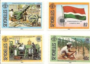 Seychelles 511-14 MNH