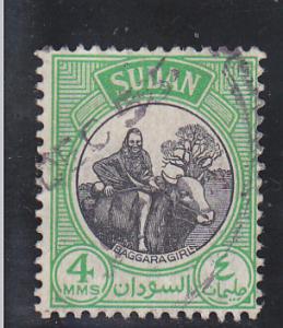 Sudan  Scott#  101  Used