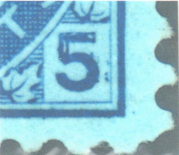 Canada #91var VF H OG C$350,00 - Printing variety in right 5