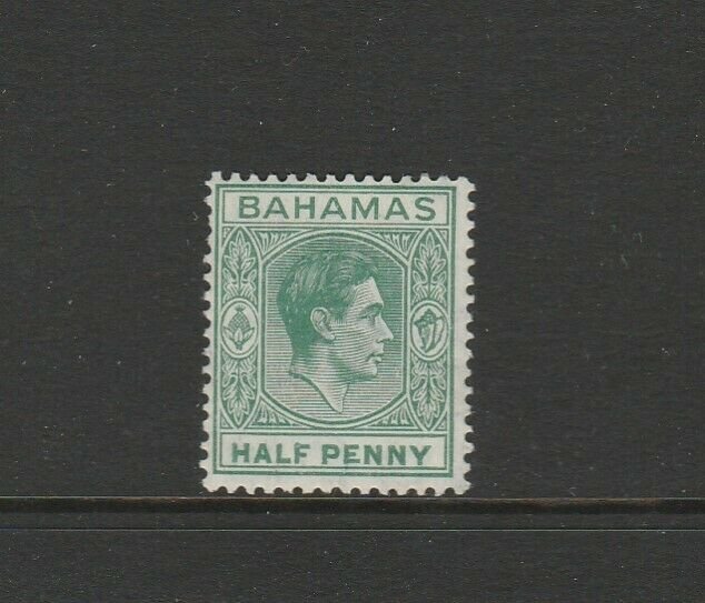 Bahamas 1938 GV1 Defs 1/2d ELONGATED E Variety MM SG 149a