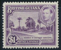 British Guiana SG 317  perf 12½ Mint Hinged (Sc# 239 see details)