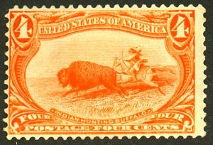 U.S. #287 MINT OG HR