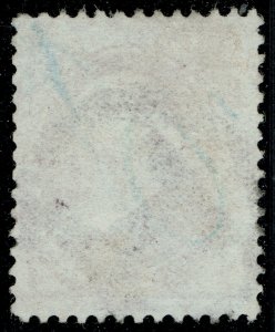 [0847] 1871 Scott#151 used 12¢ violet cv:$200 FANCY CANCEL