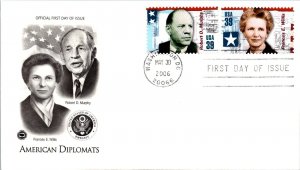 FDC 2006 Sc #4076 Willis & Murphy - Washington DC - Pair - J938